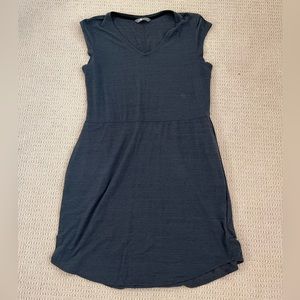 Elegant Navy Blue Women's Dress
